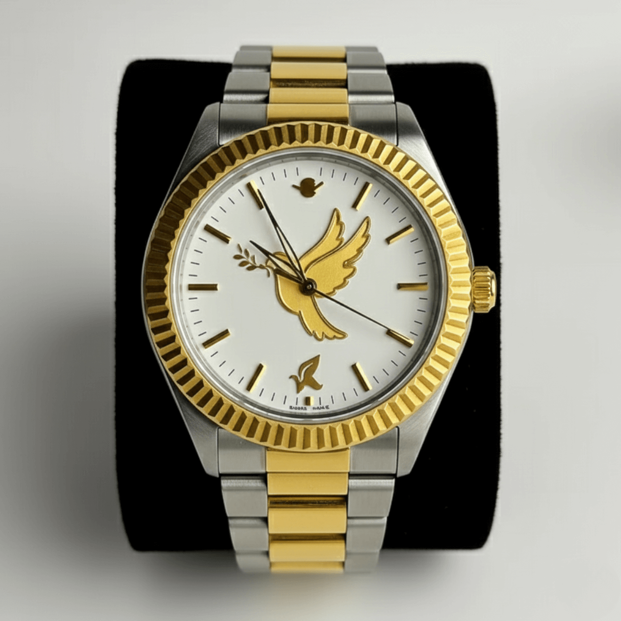 Dove with Branch (Gold)