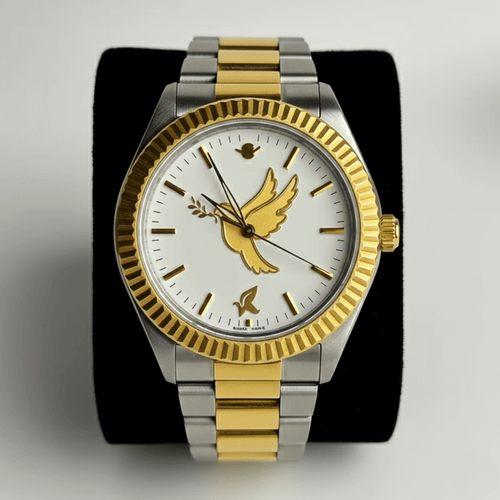 Dove with Branch (Gold)