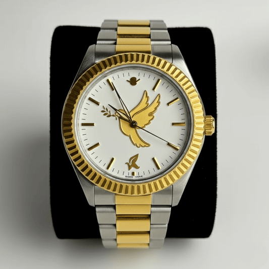 Dove with Branch (Gold)